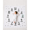 Pearhead Watch Me Grow Milestone Blanket - Black & White Image 9