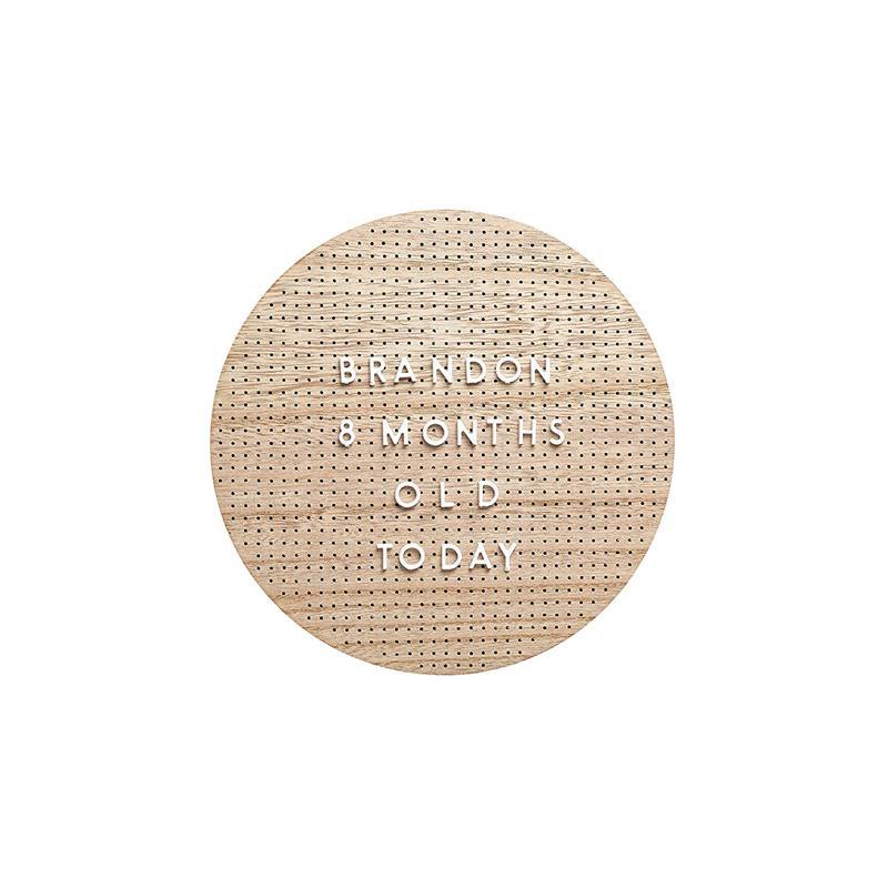 Pearhead - Wooden Peg Letterboard Image 1