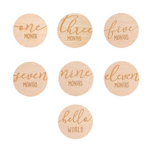 Pearhead Wooden Reversible Milestone Photo Prop Image 1