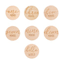Pearhead Wooden Reversible Milestone Photo Prop Image 1