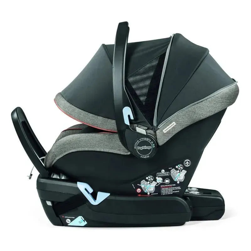 Peg-Perego Agio Primo Viaggio 4/35 Nido r Seat - Agio Grey Image 4