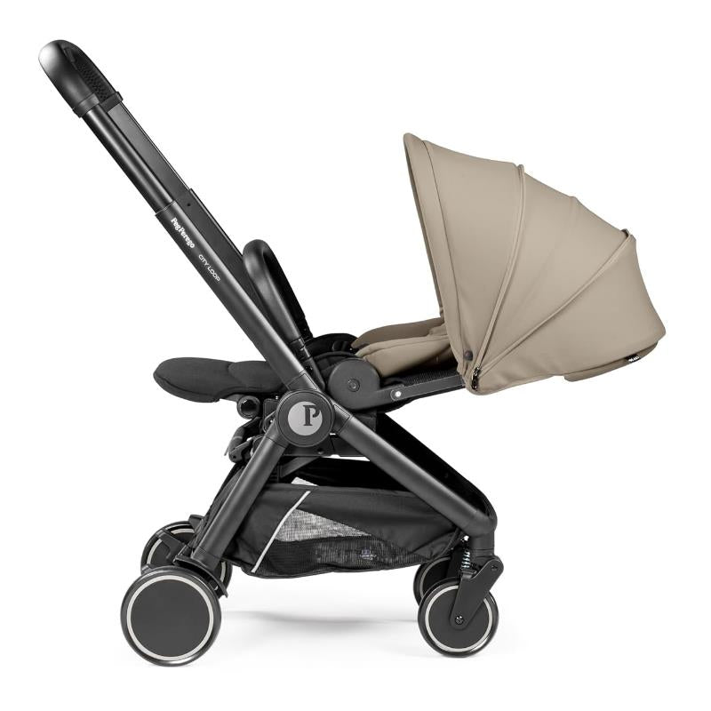 Peg-Perego - City Loop Full-Size Reversible Stroller, Vanilla Blend ...