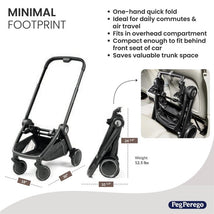 Peg Perego - City Loop Infant Car Seat & Stroller Combo with Primo Viaggio 4-35 Urban Mobility Infant Car Seat Image 2