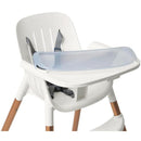 Peg-Perego Poke High Chair, Polar (White & Gold)  Image 2