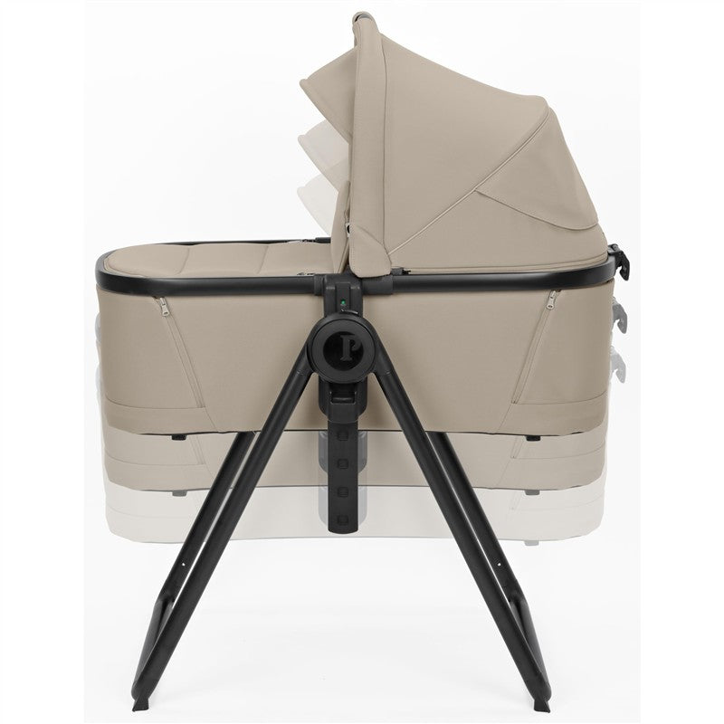 Peg Perego - Ypsi Bassinet w/Stand by Me New 2025 - Vanilla Blend (Black & Beige) Image 6