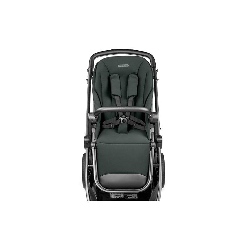 Peg Perego Ypsi Single to Double Stroller – Metal (Sage Green) Image 3