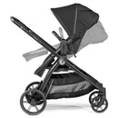Peg Perego Ypsi New – Single to Double Stroller – True Black (Black) Image 2