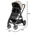 Peg-Perego - Ypsi Stroller, Vanilla Blend Image 5