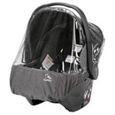 Peg-PeregoPrimo Viaggio 4/35 Infant Car Seat Rain Cover Clear With Light Grey Fabric Storage Pouch Image 1