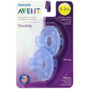 Avent - 2Pk Soothie, 0/3M, Blue Image 3