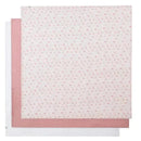 Piccolo Bambino - 3Pk Muslin Swaddles In Gift Box Pink Image 2