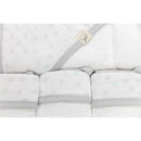 Piccolo Bambino Grey Dotted Baby Hooded Towel & 3 Baby Washcloths Set Image 2