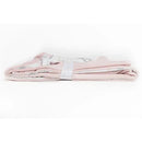 Piccolo Bambino Reversible Chamois Baby Blankets, Pink/Clouds Image 2