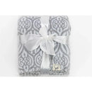 Piccolo Bambino Super Soft Stroller Baby Blankets,Grey Image 1