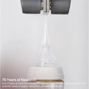 Silicone nipple from Pigeon designed for infants 9+ months, showing the nipple tip ready for function.