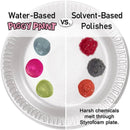 Piggy Paint Gift Set Non-toxic Girls Nail Polish, Chemical Free, Toe-Tally Fancy Image 3