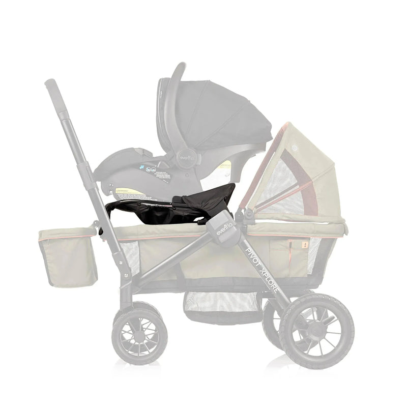 Pivot Xplore Stroller Wagon Infant Car Seat Adapter - MacroBaby