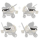 Pivot Xplore Stroller Wagon Infant Car Seat Adapter - MacroBaby