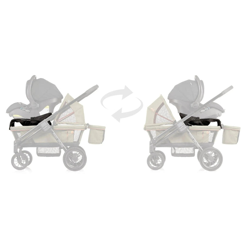 Pivot Xplore Stroller Wagon Infant Car Seat Adapter - MacroBaby