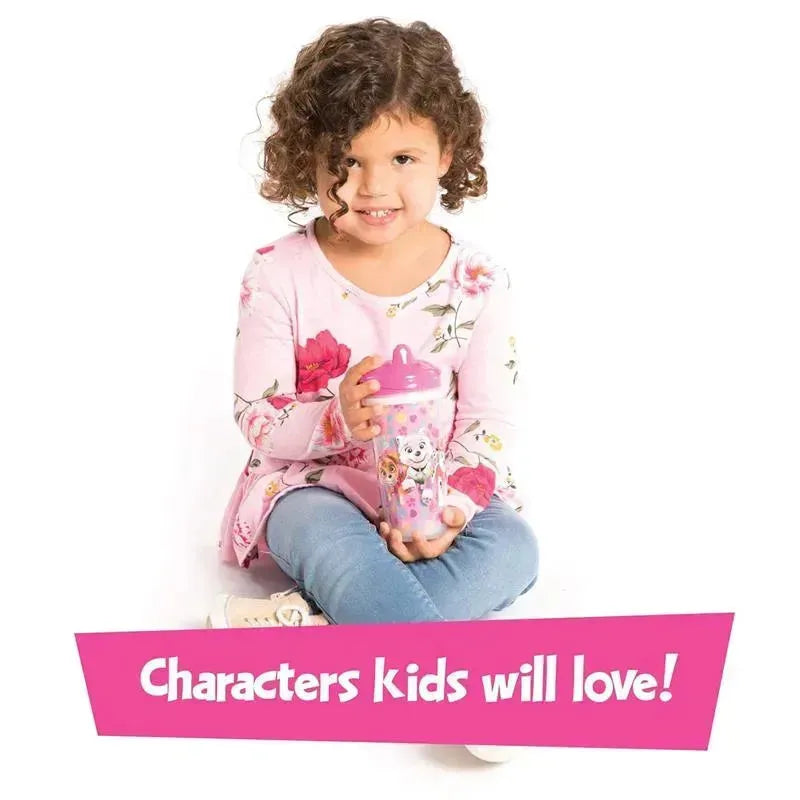 Playtex - Sipsters Stage 3 Paw Patrol Spill-Proof, Leak-Proof, Break-Proof Spout Cup for Girls, 9 Ounce, Pack of 2 Image 2