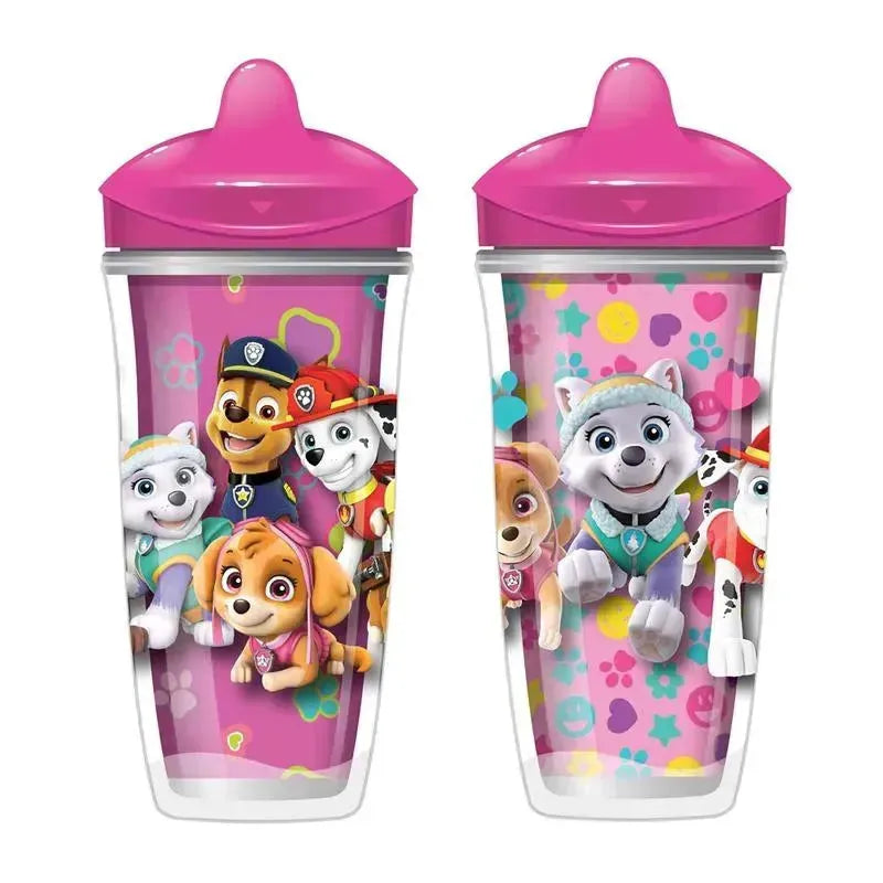 Playtex - Sipsters Stage 3 Paw Patrol Spill-Proof, Leak-Proof, Break-Proof Spout Cup for Girls, 9 Ounce, Pack of 2 Image 3