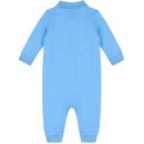 Polo Ralph Lauren Baby - Boy Cotton Polo Coverall, Suffield Blue Image 2