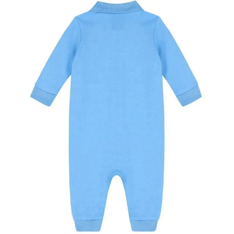 Polo Ralph Lauren Baby - Boy Cotton Polo Coverall, Suffield Blue Image 2