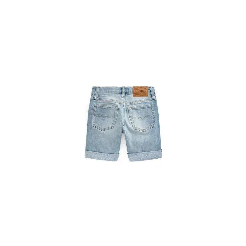 Polo Ralph Lauren Baby - Boys Sullivan Slim Stretch Denim Shorts, Calhoun Wash Image 2