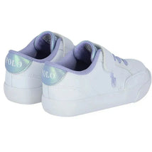 Polo Ralph Lauren Baby - Girl White Logo Trainers Image 2