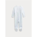 Polo Ralph Lauren Baby - Long-Sleeve Organic Cotton Interlock Knit Coverall, Quartz Heather Image 2