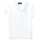 Polo Ralph Lauren Baby - Short-Sleeve Stretch Mesh Polo, White Image 1