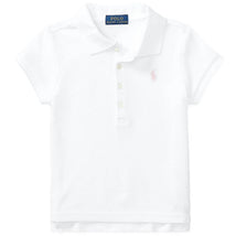 Polo Ralph Lauren Baby - Short-Sleeve Stretch Mesh Polo, White Image 1