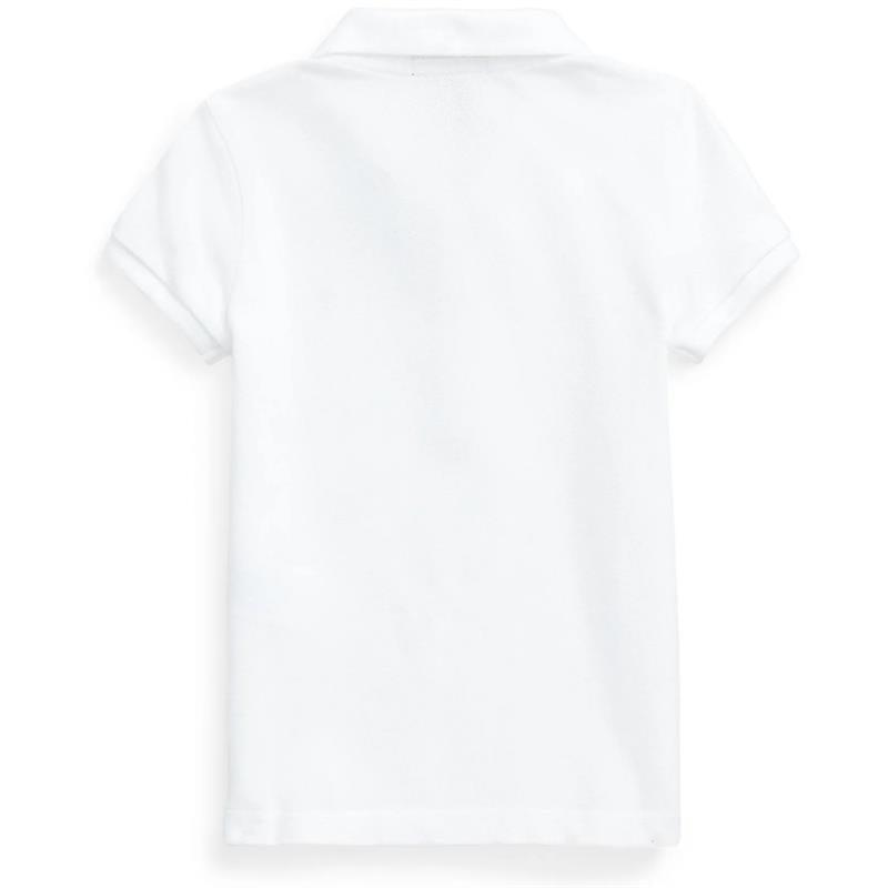 Polo Ralph Lauren Baby - Short-Sleeve Stretch Mesh Polo, White Image 2