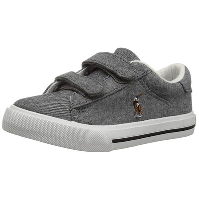 Polo Ralph Lauren Kids' Easton Ii Ez Sneaker Grey Image 1