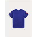 Polo Ralph Lauren - Toddler Boy Big Pony Cotton Jersey Tee, Blue Image 3