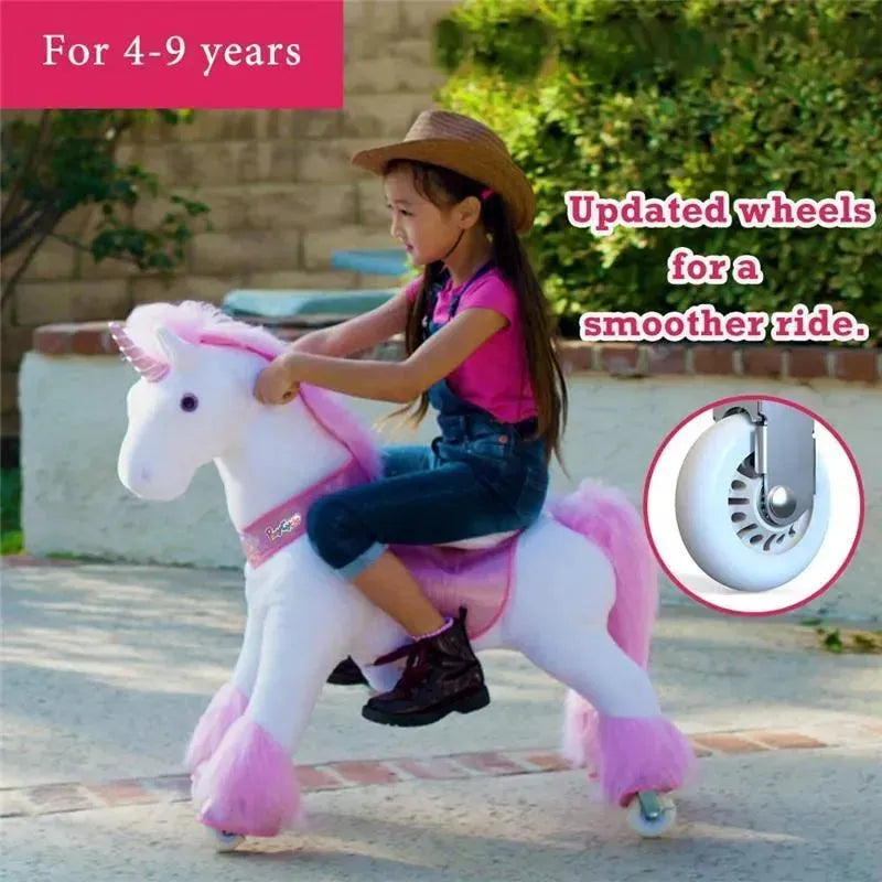 Ride on hotsell unicorn with wheels