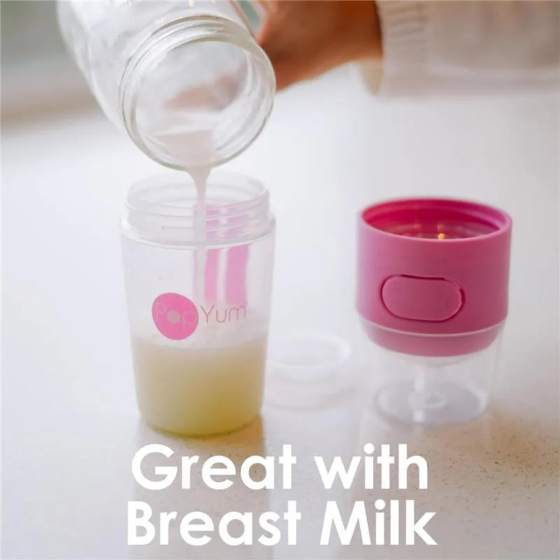 Pop Yum - Baby Bottle Starter Set 4 Pack, Orange Image 7