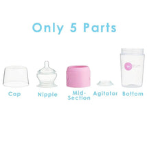 Pop Yum - Baby Bottle Starter Set 4 Pack, Pink Image 2