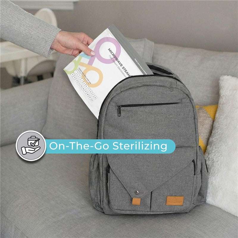 Primo Passi 10Pc Microwave Steam Sterilizer Bags Image 4