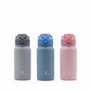 Primo Passi 12 oz Kids Insulated Straw Water Bottle, Gray Image 6