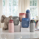 Primo Passi 12 oz Kids Insulated Straw Water Bottle, Pink Image 6