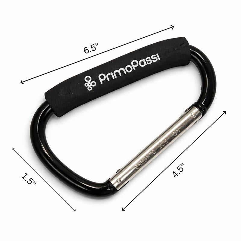 Primo Passi - 2 Pk Large Stroller Hook, Black Image 6