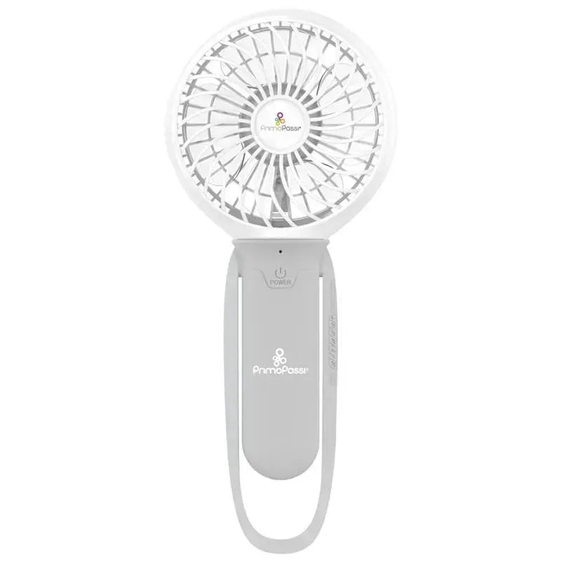 Primo Passi 3 in 1 Rechargeable Turbo Fan - Stroller Fan - Gray Image 1