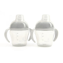 Primo Passi - 2Pk Grey Sippy Cups 4M, 5 Oz Image 2