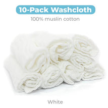 Primo Passi Baby Washcloths, White Image 2