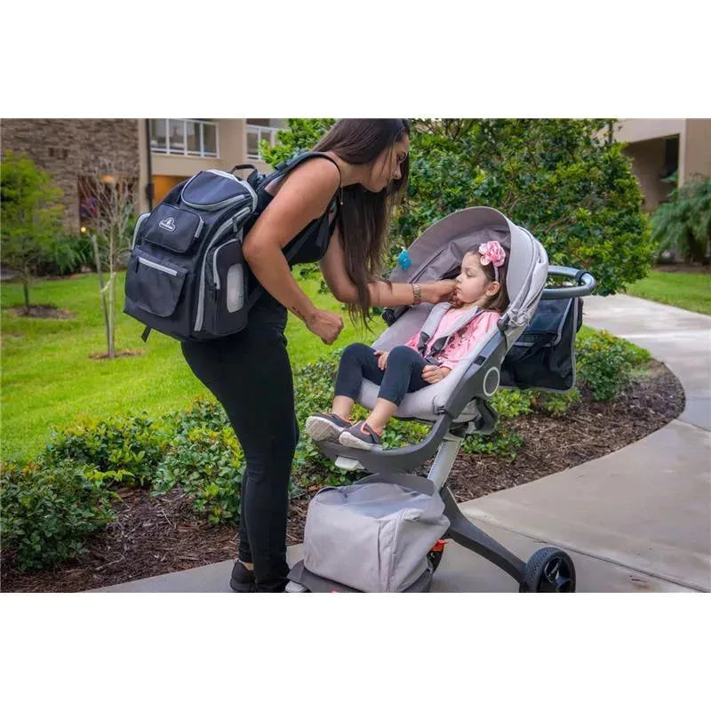 Primo Passi - Backpack Diaper Bag, Blue Image 9