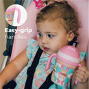 Primo Passi - Bamboo Fiber Kids Cup With Handle/Straw, Metoo Image 2