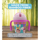 Primo Passi - Bamboo Fiber Kids Cup With Handle/Straw, Metoo Image 5