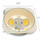Primo Passi - Bamboo Fiber Kids Square Bowl, Little Elephant Image 4