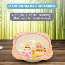 Primo Passi - Bamboo Fiber Kids Square Bowl, Metoo Image 2